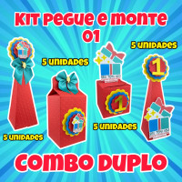 Kit pegue e monte 01 COMBO DUPLO
