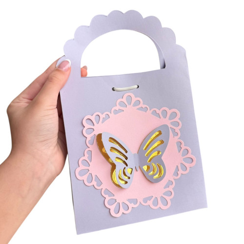 Kit Pegue e Monte jardim 10 unidades sacola surpresa