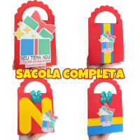 Kit pegue e monte Sacola surpresa