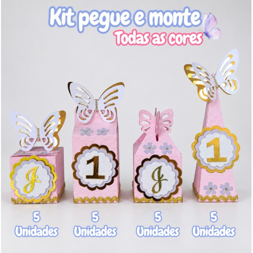 Kit Pegue e Monte luxo jardim 20 peças Kit Pegue e Monte luxo jardim 20 peças