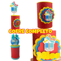 Kit pegue e monte Cofrinho