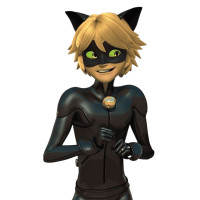 Aplique Lady Bug (Cat Noir)