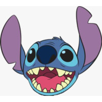 Aplique Stitch (cabeça)