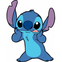 Aplique Stitch (Linguinha)
