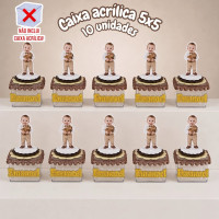 10 papelaria para caixa acrilica 5x5 personalizado não incluso caixa acrilica 10 papelaria para caixa acrilica 5x5 personalizado não incluso caixa acrilica