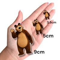 Aplique Masha e o Urso urso sozinho Aplique Masha e o Urso urso sozinho