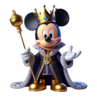 Aplique Mickey realeza