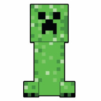 Aplique Minecraft (Creeper)
