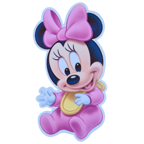 Aplique Minnie Rosa baby