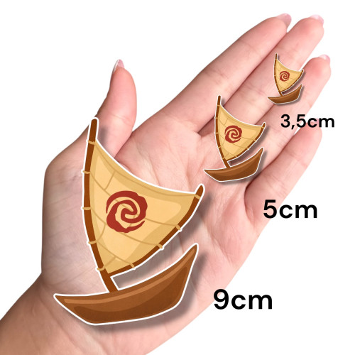 Aplique Moana barco