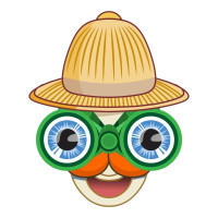 Aplique Mundo Bita safari cabeça