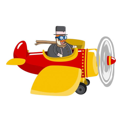 Aplique Mundo Bita avião