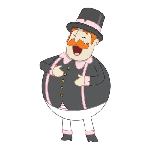 Aplique Mundo Bita em pé