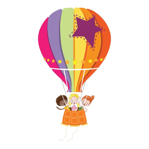 Aplique mundo bita balão personagens