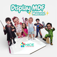 Display de chão personalizado 80cm para festa infantil - MDF premium impressão fotográfica Display de chão personalizado 80cm para festa infantil - MDF premium impressão fotográfica