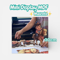 Mini Display de mesa personalizado 30cm para festa infantil - MDF premium impressão fotográfica Mini Display de mesa personalizado 30cm para festa infantil - MDF premium impressão fotográfica