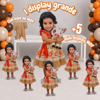 Combo 1 Display MDF + 5 mini display MDF 30cm Combo 1 Display MDF + 5 mini display MDF 30cm