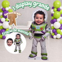 Display de MDF + Arte mascote inclusa Display de MDF + Arte mascote inclusa