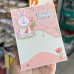Páscoa Card coelho para bombom