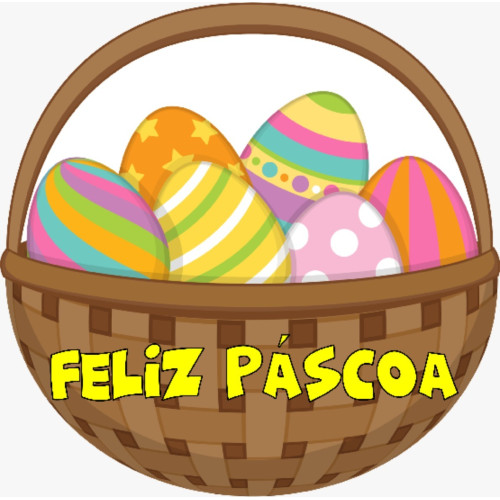 Aplique Páscoa (cesta)