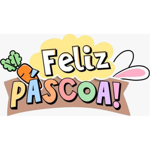 Aplique Páscoa (Feliz Páscoa)