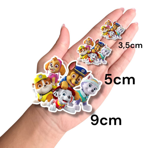 Aplique Patrulha canina personagens juntos