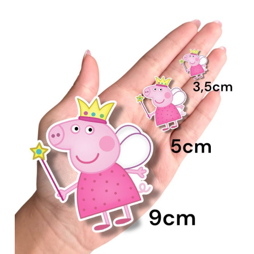 Aplique Peppa Pig fada