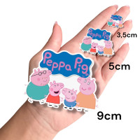 Aplique Peppa Pig familia