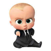 Aplique Poderoso Chefinho Loiro sentado