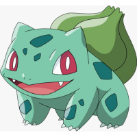 Pokemon bubassauro.(de 1 a 10 und)