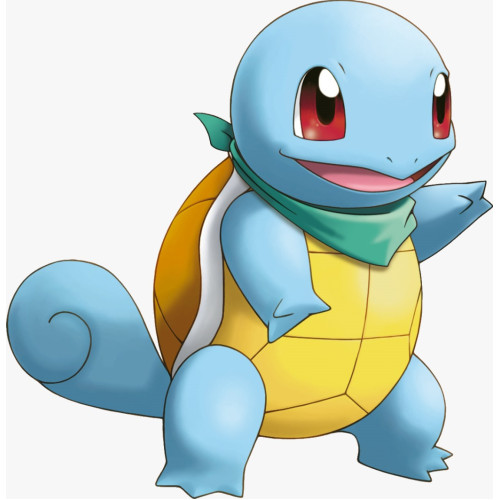 Pokemon squirtle.(de 1 a 10 und)