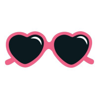 Aplique pool party oculos rosa Aplique pool party oculos rosa