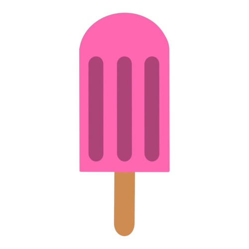 Aplique pool party picolé rosa