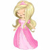 Aplique Princesa Aurora Aquarela