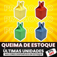 PROMOÇÃO Caixa borboleta alta C/10