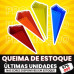 PROMOÇÃO Caixa cone deitado C/10