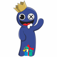 Rainbow Friends Blue