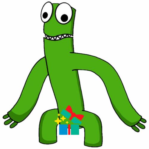Rainbow Friends Green