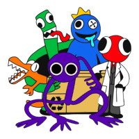 Rainbow Friends personagens juntos Rainbow Friends personagens juntos