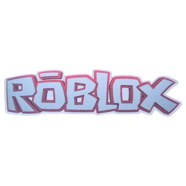 Roblox logo.(de 1 a 10 und)
