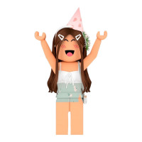 Aplique Roblox rosa 02