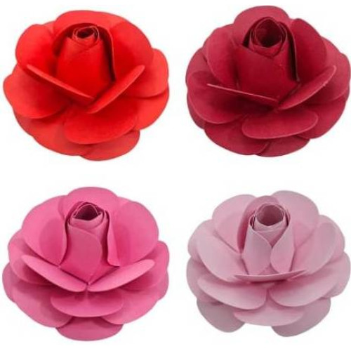 Rosa de papel 3,5cm (und)