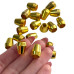 Pés Saltinhos Para Caixas Dourado 13x11mm (20un)