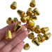 Pés Saltinhos para Caixas Dourado 16x14mm (20un)