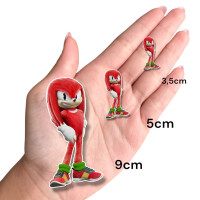 Aplique Sonic Knuckles filme Aplique Sonic Knuckles filme