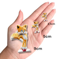 Aplique Sonic Tails filme Aplique Sonic Tails filme