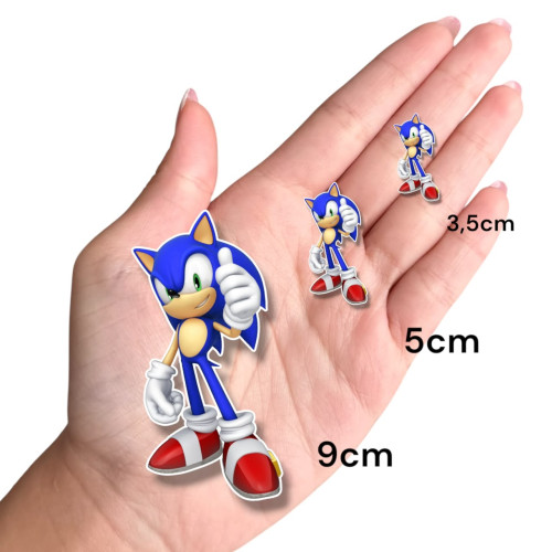 Aplique sonic jogo