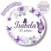 10 sousplat 35cm redondo personalizado papel offset sem arte inclusa 10 sousplat 35cm redondo personalizado papel offset sem arte inclusa