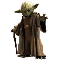 Star wars Mestre Yoda.(1 a 10 un)