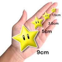 Aplique Super Mario estrela
